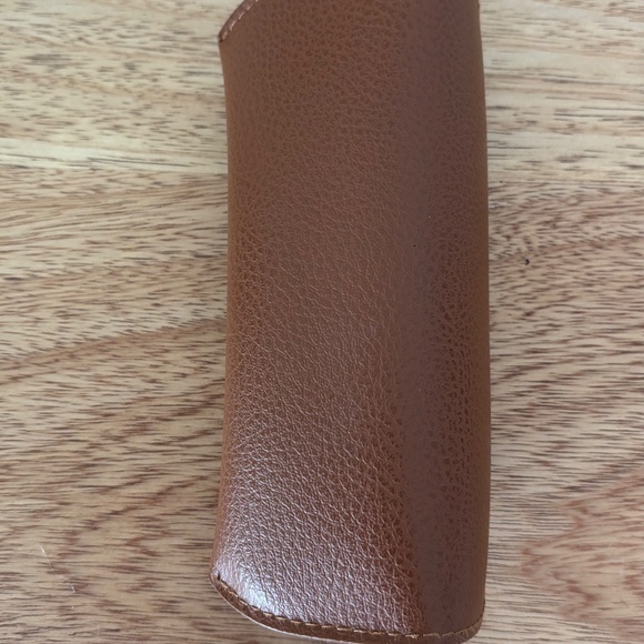 Case Only - brown Ray-Ban  Sunglasses Case with Lens Cloth - Picture 2 of 5